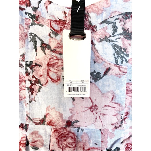 BB Dakota Bustier Floral Mini Dress - Picture 4 of 5